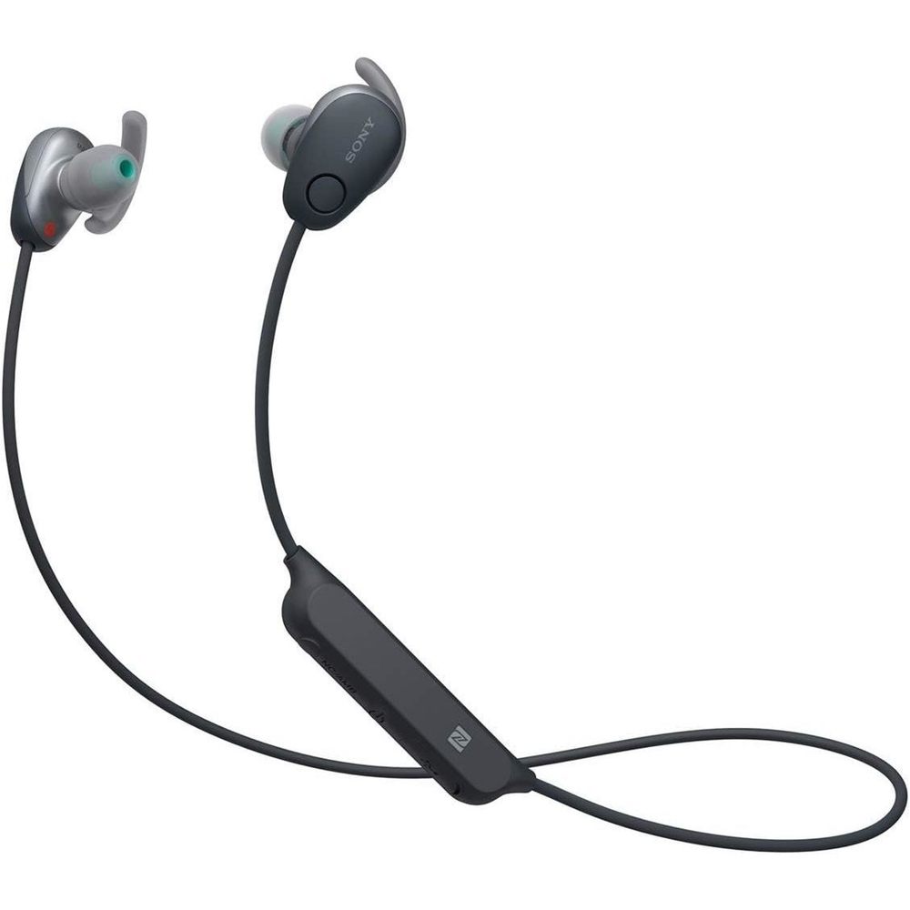 Sony WI-SP600N Wireless Noise-Canceling in-Ear Sports Headphones - Black